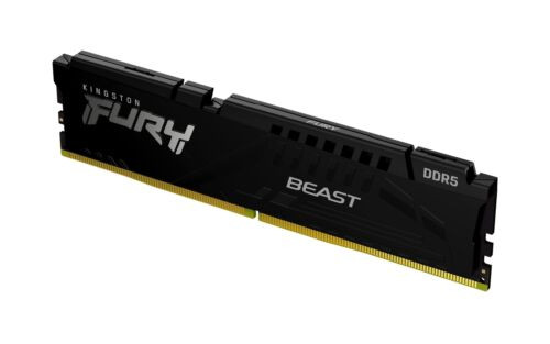 Kingston Technology Fury Beast Black 64Gb 5600Mt/S Ddr5 Cl40 Xmp 3.0 Ready Co...