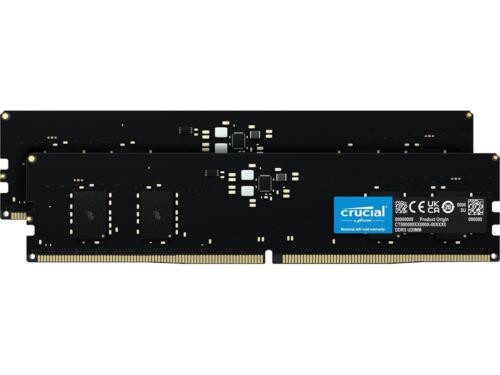 Crucial 64Gb (2 X 32Gb) Ddr5 5200 (Pc5 41600) Desktop Memory Model