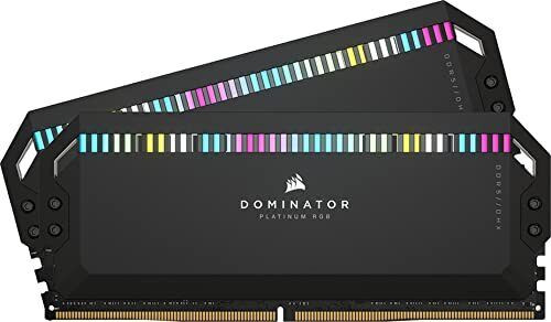 Dominator Platinum Rgb Ddr5 Ram 64Gb (2X32Gb) 5200Mhz Cl40 Intel Xmp Icue Com...