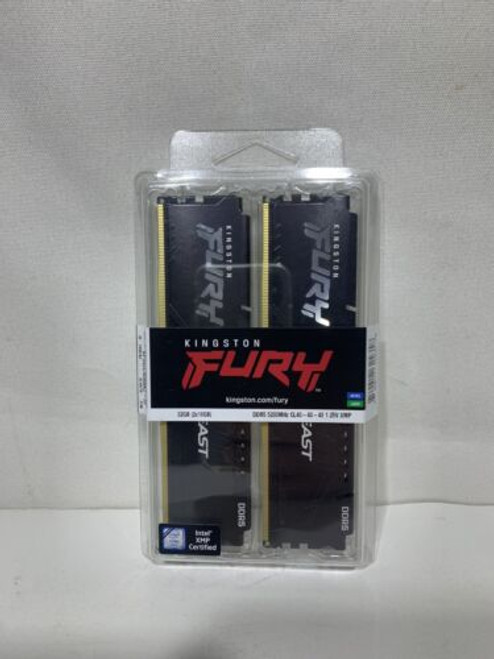 Kingston Fury Beast 32Gb (2X16Gb) Ddr5-5200Mhz Pc5-41600 Cl40 Ram Memory New