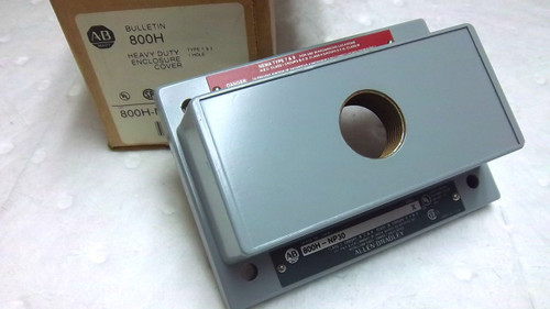 Allen Bradley Heavy Duty Enclosure Cover 800H-Np30 Ser. X New 800Hnp30