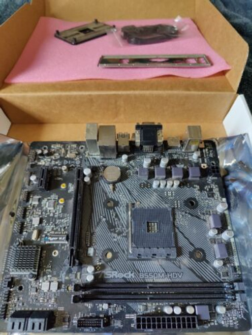 Asrock B550M-Hdv Socket Am4 Amd Motherboard - 90-Mxbdj0-A0Uayz