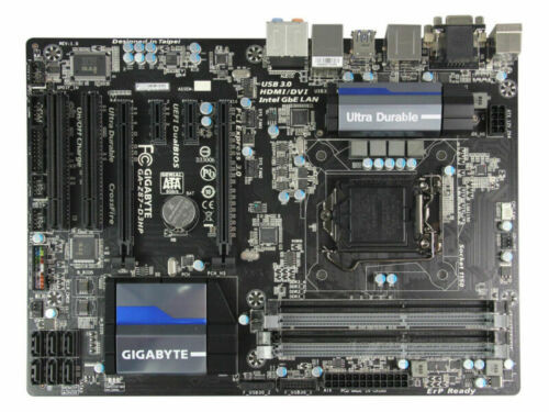 Gigabyte Ga-Z87-D3Hp Motherboard Intel Z87 Lga 1150 Ddr3 Atx Usb 2.0 Usb 3.0 Vga