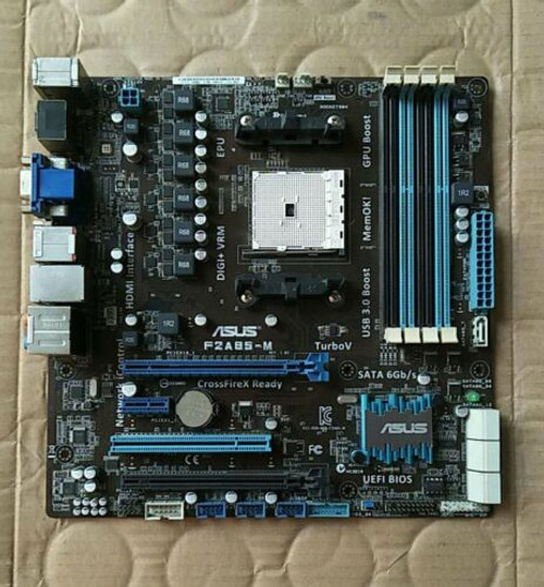 For Asus F2A85-M Motherboard Socket Ddr3 Fm2 Micro-Atx Support A10 5800K Tested