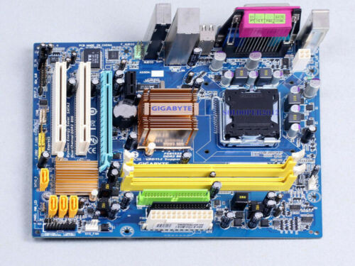 Gigabyte Ga-Eg31M-S2 V1.0 Socket 775 Intel G31 Ddr2 Micro Atx Rj-45 Motherboard