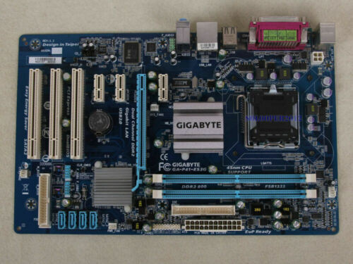 Gigabyte Ga-P41-Es3G V1.1 Socket 775 Motherboard Intel P41 Ddr2 Atx Sata 3Gb/S