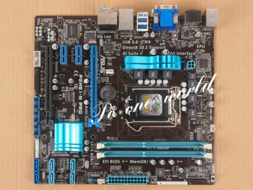 Asus P8H61-M Pro Motherboard Socket 1155 Ddr3 Intel H61(B3) 100% Working