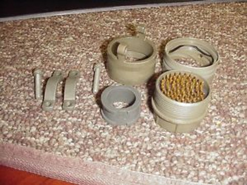 5 New 61 Pin Canon Connectors (Male) Kpt06A24-61P