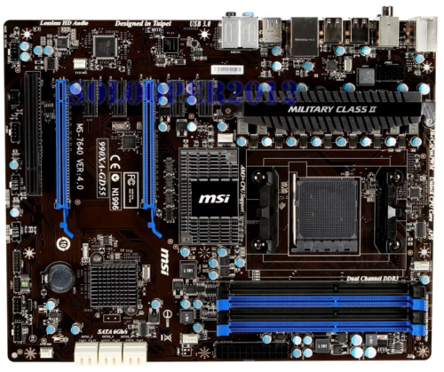 Msi 990Xa-Gd55 Socket Am3/Am3+ Motherboard Amd 990X Ddr3 Dimm Usb3.0 Atx