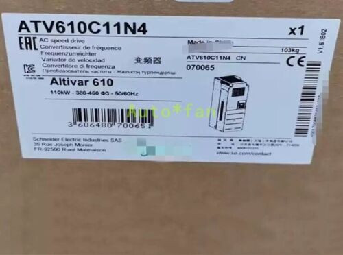 1Pc New Atv610C11N4  110Kw Frequency Converter Original