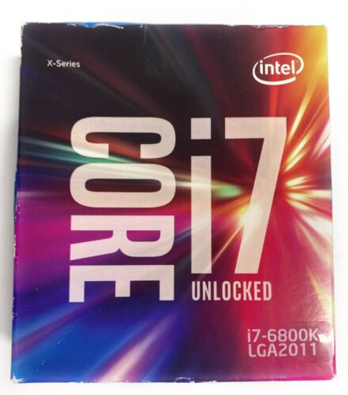 Intel I7 X-Series I7-6800K 3.4Ghz 15Mb Cache 6 Core Lga2011