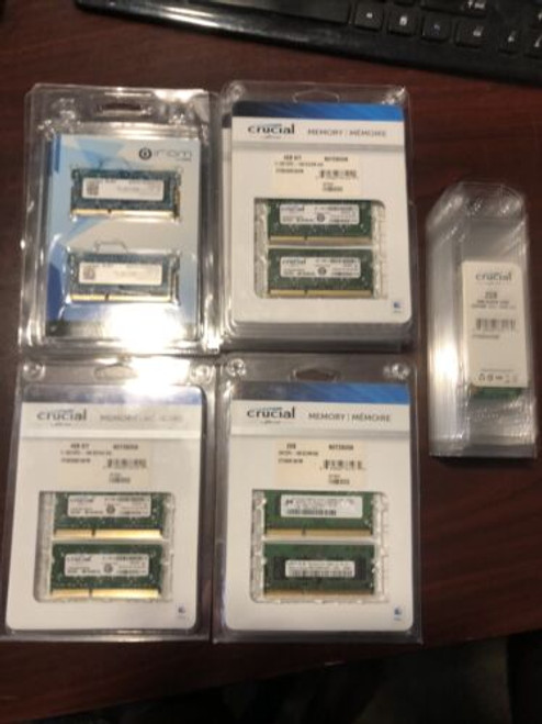 Crucial By Micron Memory Lot