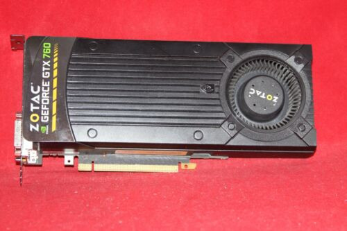 Zotac Nvidia Geforce Gtx 760, 4Gb 256Bit Gddr5, Pci Express Graphics Card