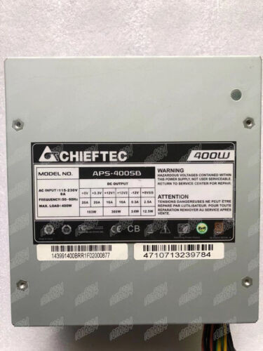 1Pc Used  Chieftec Aps-400Sb 400W Industrial Power Supply
