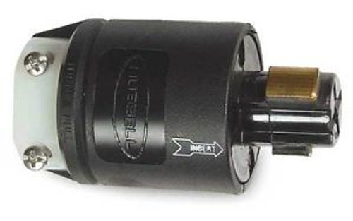 Hubbellock Hbl23035B Plug,Locking,2P,3W,20A,125Vacv