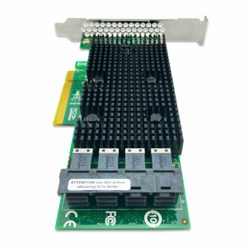 Oem Lsi 9400-16I Sas Hba Controller Card 12Gbps Pcie 16 Port Support Nvme Hdd