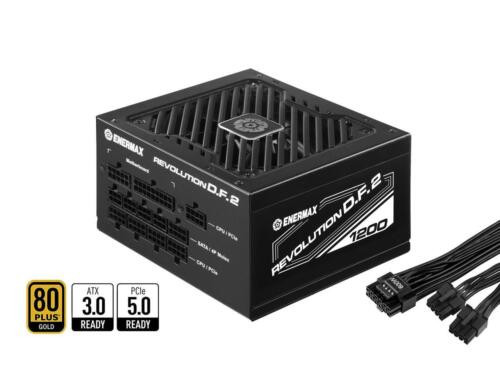 Enermax Revolution D.F. 2 1200W Full Modular, 80 Plus Gold, Atx 3.0 & Pcie 5.0