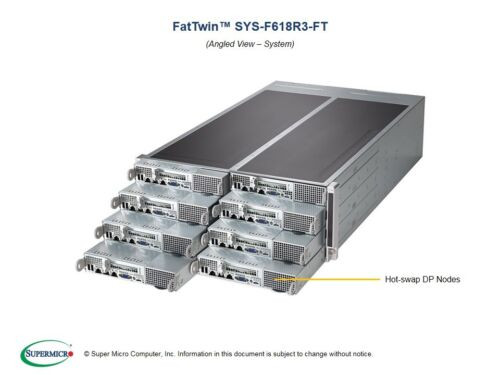 Supermicro Sys-F618R3-Ft 4U Superserver
