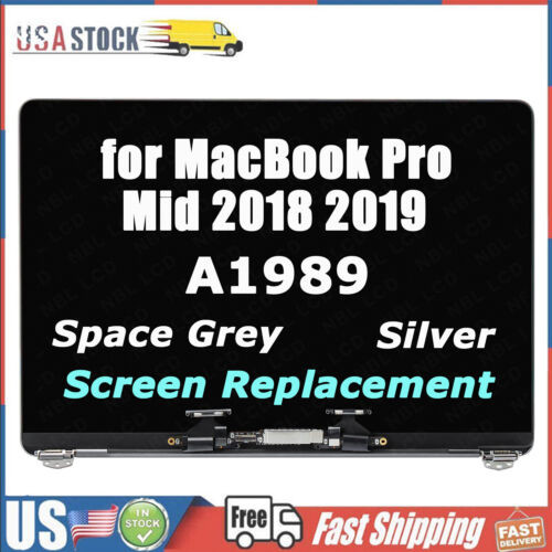New For Macbook Pro 13" A1989 2018 2019 Retina Lcd Screen Display Assembly Aaa