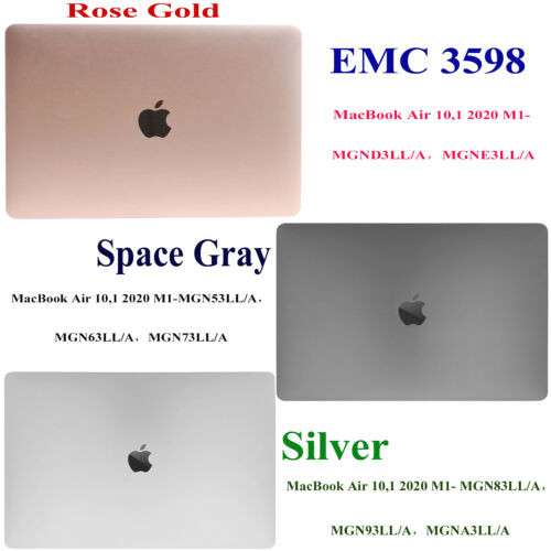 New Macbook Air A2337 M1 Lcd Screen Display Gray Silver Gold Assembly Mgn73Ll/A.