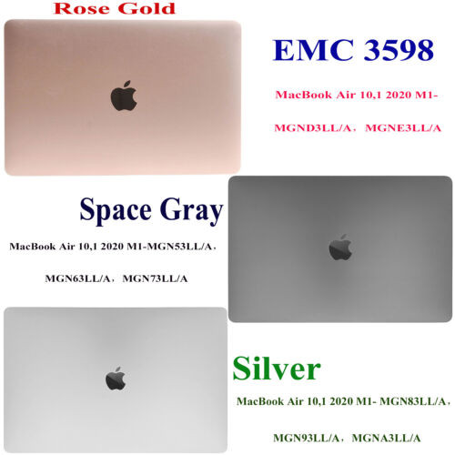 New Full Lcd Display Assembly For Apple Macbook Air 13" A2337 M1 2020 Rose Gold