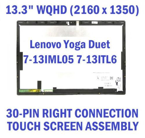 Lenovo Yoga Duet 7-13Iml05 7-13Itl6 Lcd Touch Screen 13" 5D10S39703