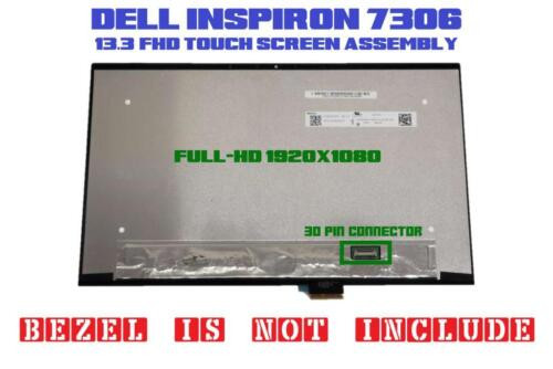13.3" Dell Inspiron 13 7300 7306 2-In-1 Fhd Lcd Panel Touch Screen Assembly