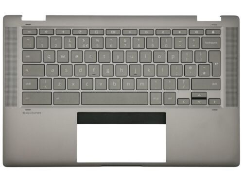 Hp Chromebook 14C-Ca Palmrest Cover Uk Backlit Keyboard Grey M00328-031