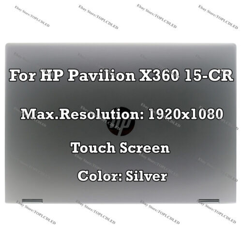 15.6" Hp Pavilion 15-Cr0095Nr Fhd Lcd Touch Screen Complete Assembly L22474-001