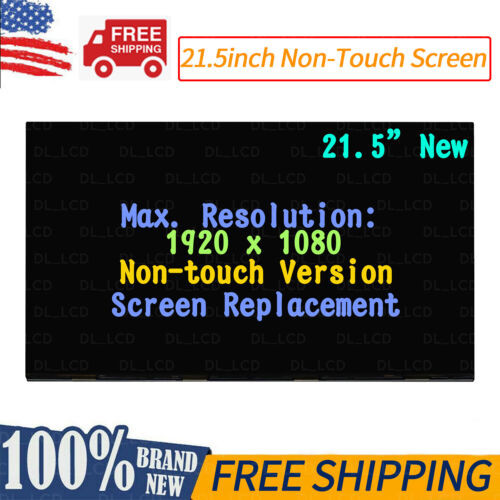 21.5" For Lenovo Aio 520-22 Mv215Fhm-N40 Sd10S93895 Lcd Display Screen Non-Touch