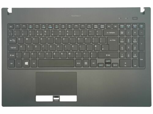 Acer Travelmate P658-G2-Mg Palmrest Touchpad Trackpad Cover Keyboard Uk Black