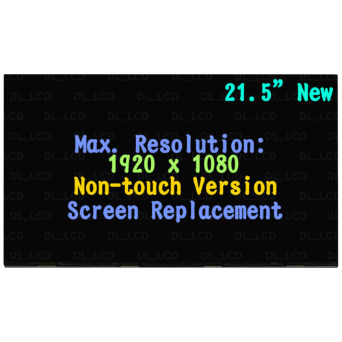 Replacement 21.5" For Aio 510-22Asr Lcd Screen Display Lm215Wf9Ssa1 Mv215Fhm-N40