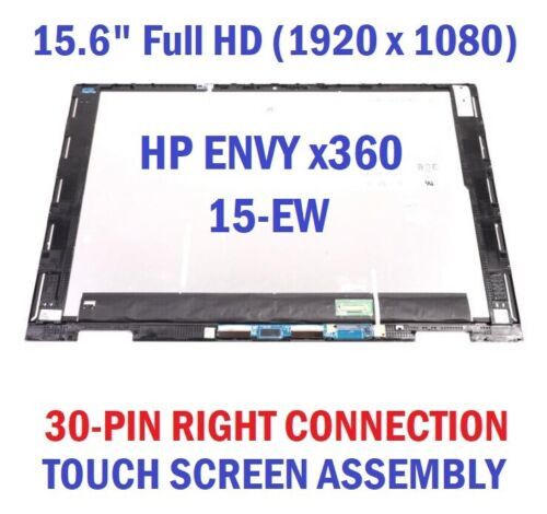 15.6" Hp Envy X360 15-Ew0023Dx Lcd Touch Screen Glass Digitizer Assembly Frame