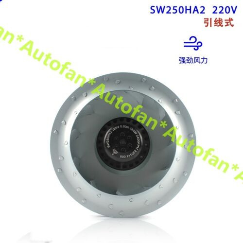 1Pcs New Sanjun Sw250Ha2 220V 0.80A 180W Turbine Centrifugal Fan