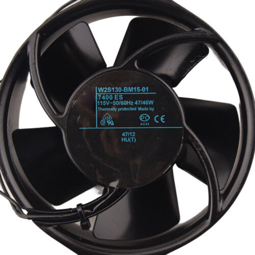 W2S130Bm1501 115V 47/46W 50/60Hz W2S130-Bm15-01 2 Wire Cooling Fan