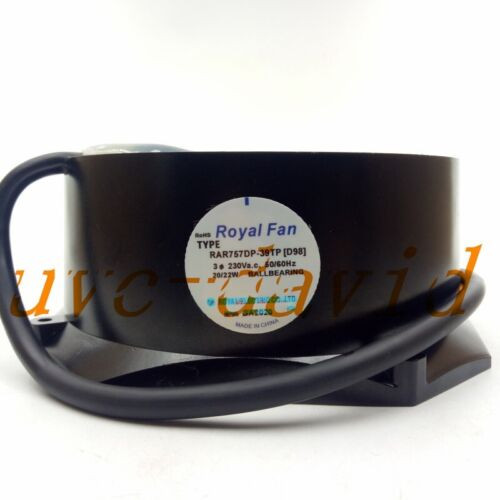 One Royal Fan Rar757Dp-39Tp (D98) Three-Phase 5-Wire 230V Spindle Fan New