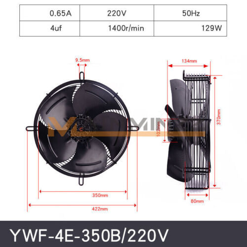 New One Weiguang External Rotor Axial Flow Fan Ywf4E-350B 220V 132W 0.65A New One Weiguang External Rotor Axial Flow Fan Ywf4E-350B 220V 132W 0.65A