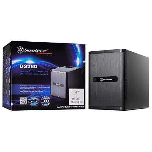 Ds380B Premium Mini-Itx/Dtx Small Form Factor Nas Computer Case, Black Newest...