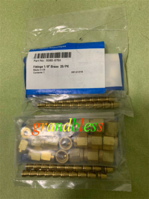 Qty:20/1Pack New For Agilent Fittings 1/8?,Brass, ,5080-8750