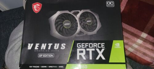 Msi Geforce Rtx 2060 Gdrr6 6Gb Graphics Card (Rtx 2060 Gaming 6G)