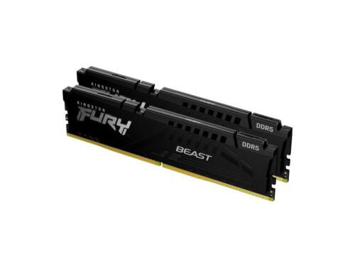 Kingston Fury Beast 64Gb 2 X 32Gb Ddr5 Sdram Memory Kit Kf552C40Bbk264