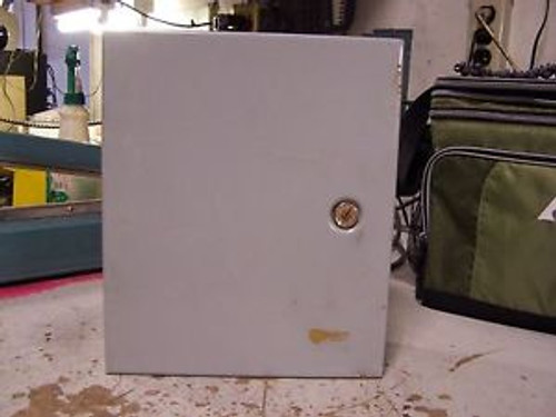 NEW ELECTRICAL STEEL ENCLOSURE W/O BACKPLATE 12X10X4