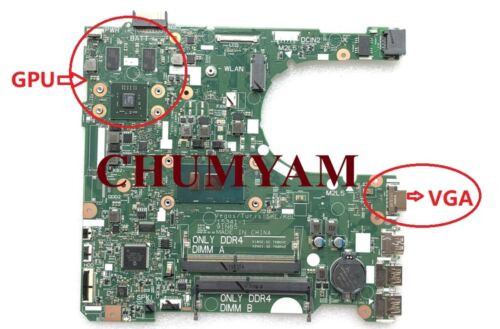 Cn-0Tr3Jc For Dell Vostro Series 14 3468 15 3568 I7-7500U Laptop Motherboard