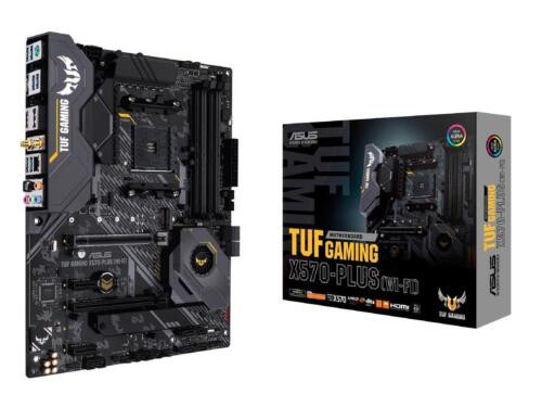 Asus Am4 Tuf Gaming X570-Plus (Wi-Fi) Atx Motherboard With Pcie 4.0, Dual M.2,