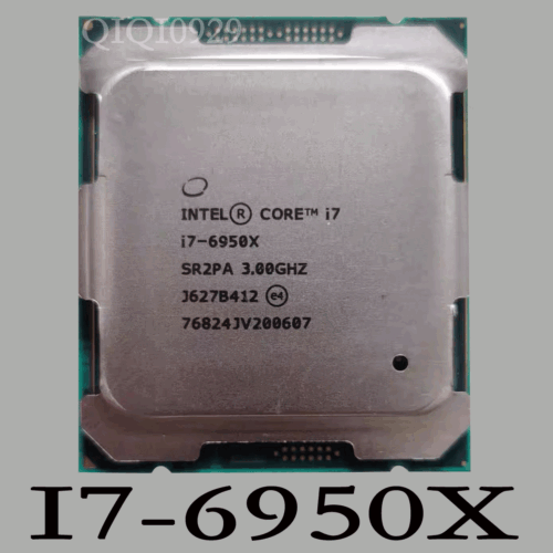 Intel I7-6950X Extreme 10-Core 3.0Ghz Sr2Pa Lga2011-3 X99 Cpu Processor