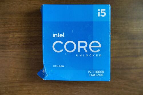 Intel Core I5-11600K 6-Core 12-Th 3.9 Ghz Lga 1200 Processor Cpu