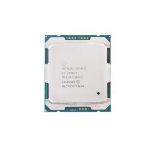 Intel Xeon E5-2698 V4 Cpu Processor 20 Core 2.20Ghz 50Mb L3 Cache 135W Sr2Jw