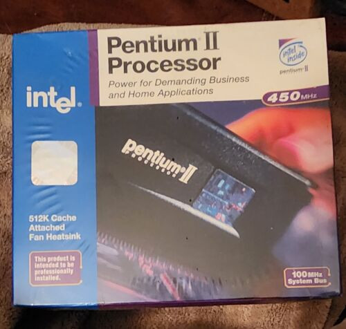 Pentium Ii 450Mhz Processor - Brand New Shrink Wrapped