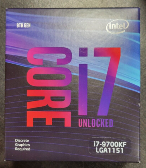 Intel Core I7-9700Kf Lga1151 Cpu Processor 3.6Ghz 12Mb Cache 8-Core New-Sealed