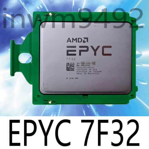 Amd Epyc 7F32 8Cores 16 Ths 3.7Ghz Up To 3.9Ghz 180W Cpu Processor No Locked